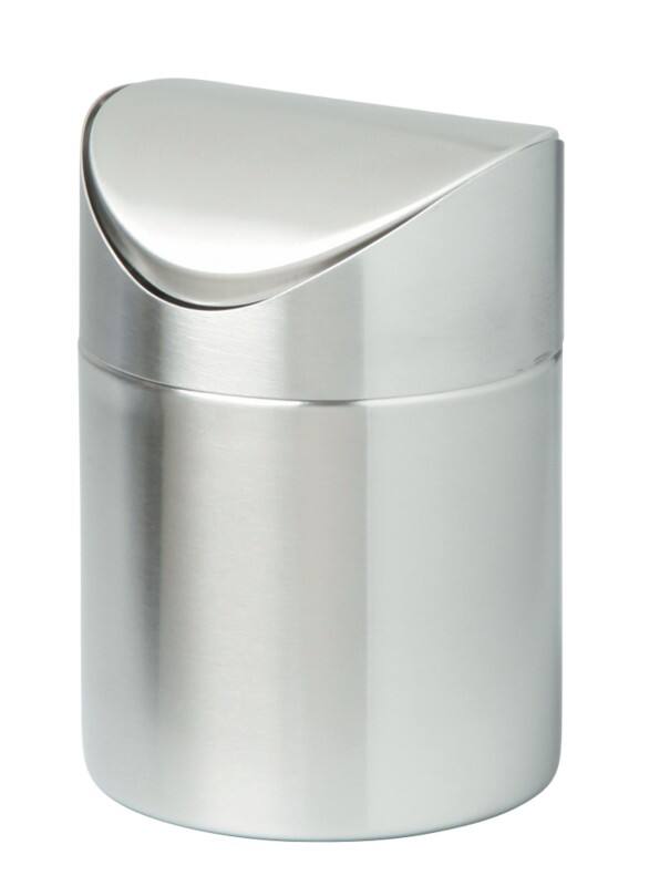 Vepa Bins Prullenbak 1,5 l Zilver RVS (Roestvrij staal)