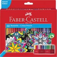 Faber-Castell CASTLE Kleurpotloden Kleurenassortiment 60 Stuks