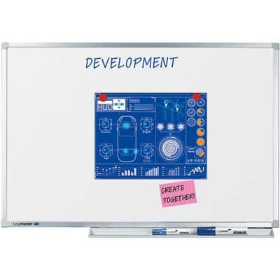 Legamaster Wandmontage Magnetisch Whiteboard Emaille Professional 60 x 45 cm