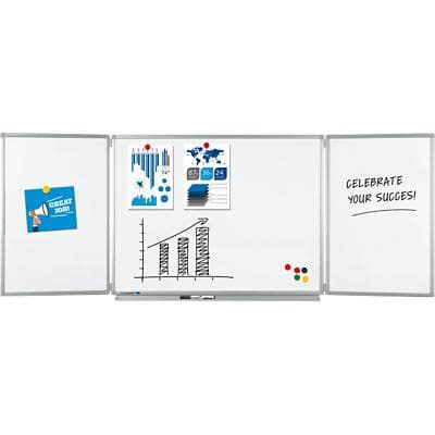 Legamaster Vouwbaar whiteboard Professional Email Magnetisch 120 x 90 cm