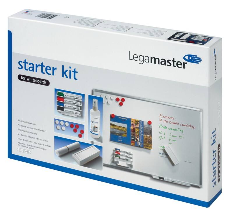 Legamaster Whiteboard Starterset 240 x 50 x 350 mm Wit