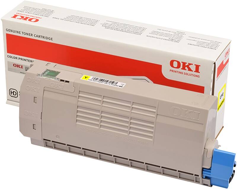 OKI 46507613 Origineel Tonercartridge Geel