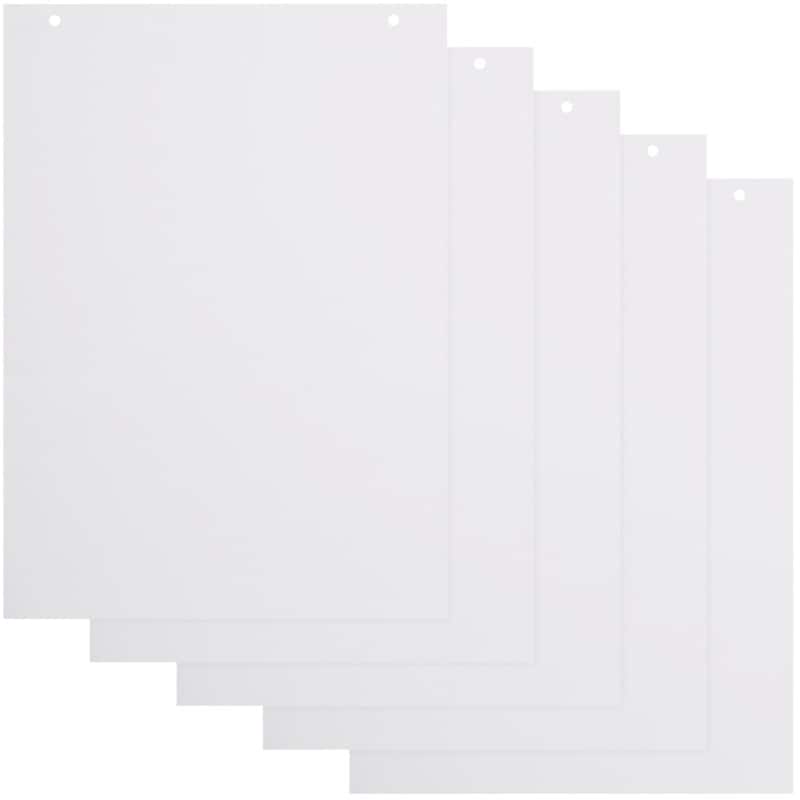 Viking Wandmontage Blanco Flipoverblok geperforeerd A1  Euro 50 g/m² 5 Stuks à 50 Vellen