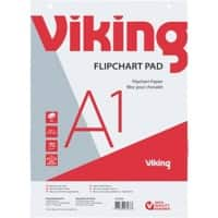 Viking Flipoverblok Blanco A1 40 5 Stuks à 40 Vellen