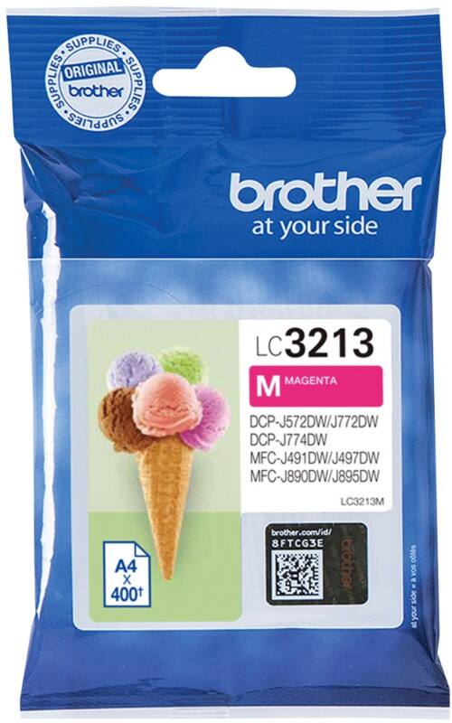 Brother LC3213M Origineel Inktcartridge Magenta
