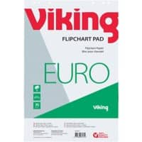 Viking Recycling Flipoverblok Blanco Euro 70 g/m² 5 Stuks à 20 Vellen