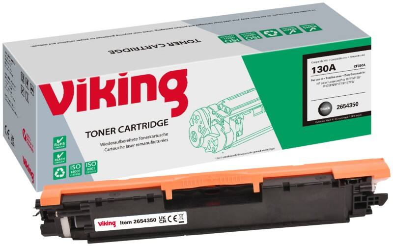Viking 130A compatibele HP tonercartridge CF350A zwart