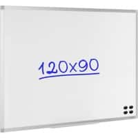 Viking Whiteboard Wandmontage Magnetisch Gelakt staal Enkelzijdig 120 (B) x 90 (H) cm