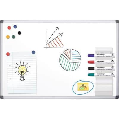 Office Depot Whiteboard Staal Magnetisch 200 x 100 cm