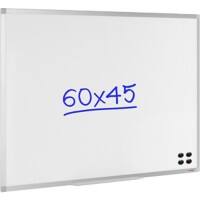 Viking wandmontage magnetisch whiteboard emaillen Superior 60 x 45 cm