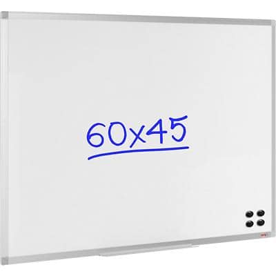Office Depot Wandmontage Magnetisch Whiteboard Emaille Superior 60 x 45 cm