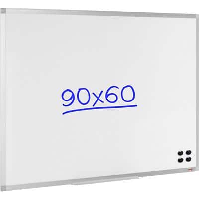 Viking wandmontage magnetisch whiteboard emaillen Superior 90 x 60 cm