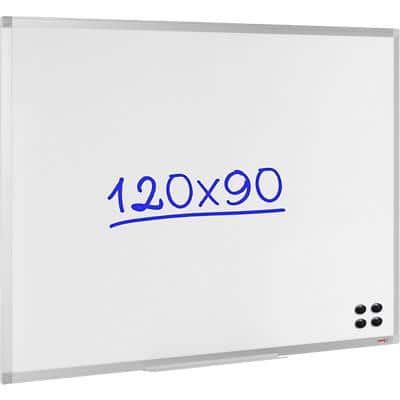 Viking wandmontage magnetisch whiteboard emaillen Superior 120 x 90 cm