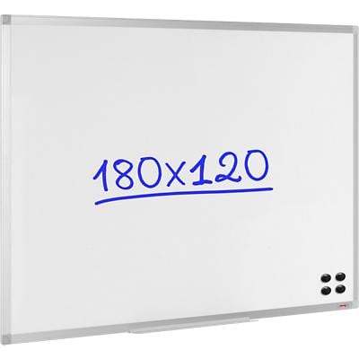 Office Depot Wandmontage Magnetisch Whiteboard Emaille Superior 180 x 120 cm