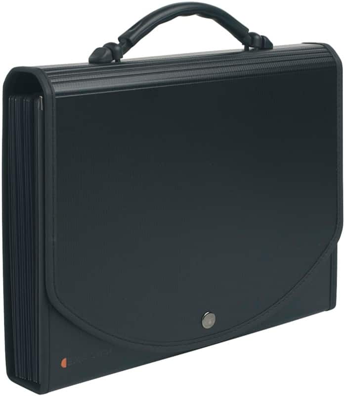 Exacompta Sorteermap Exactive® 330 x 250 mm Zwart 88,8% recycled polypropyleen 33 x 5 x 26 cm