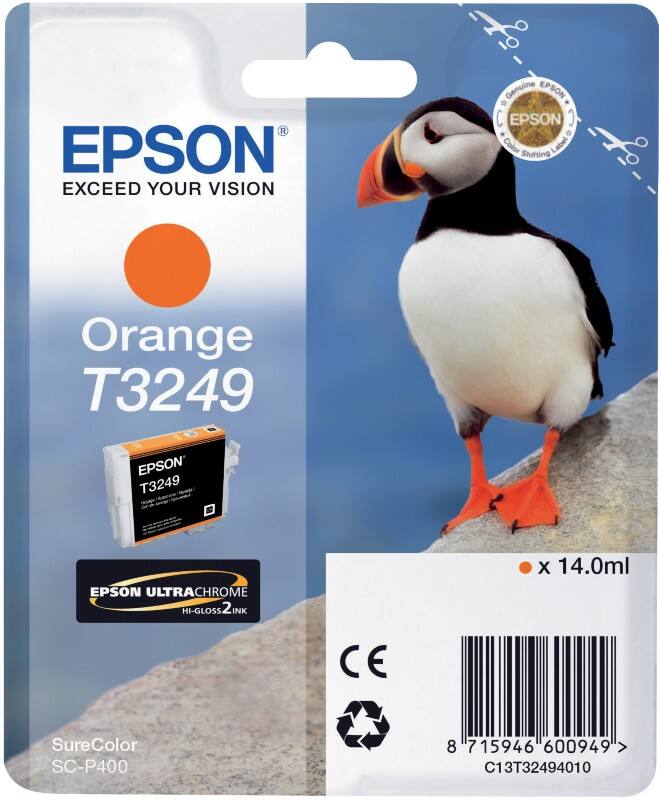 Epson T3249 Origineel Inktcartridge T3249 Oranje