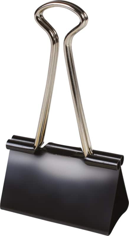 Viking Papierklem Staal 32 mm Zwart 12 Stuks