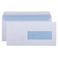 Office Depot Enveloppen Met Venster C6/5 114 (B) x 229 (H) mm Kleefstrip Wit 80 g/m² 500 Stuks