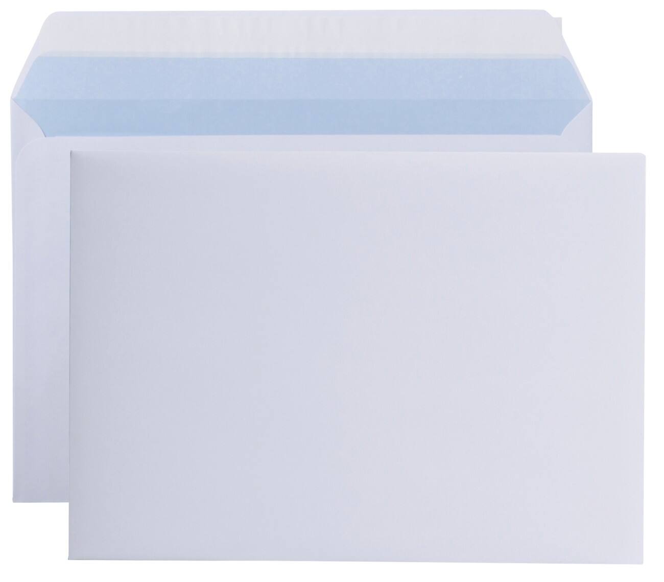 Office Depot Enveloppen C5 80 g/m² Wit Zonder Venster Kleefstrip 500 Stuks