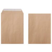Office Depot Niet standaard Kleefstrip Enveloppen Bruin 230 (B) x 310 (H) mm Zonder Venster 90 g/m² 250 Stuks