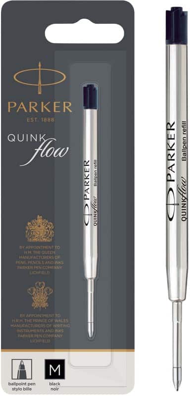 Parker Quinkflow Balpen navulling Zwart