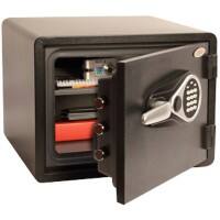 Phoenix Water, Brand- en Veiligheidskluis met Electronisch Slot FS1291E 24L 355 x 470 x 480 mm Zwart