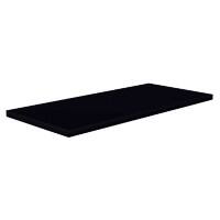 Realspace Kastplank 1 Plank Staal 1.200 x 420 x 10 mm Zwart