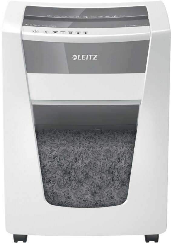 Leitz IQ Office Pro P6+ Papierversnipperaar Super Microsnippers Veiligheidsniveau P-6 5 Vel