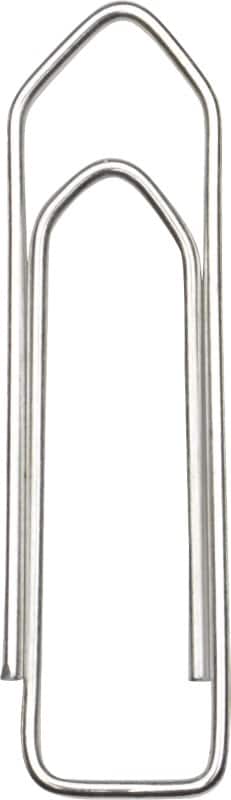 Viking Paperclips Puntig 25 mm Zilver Gegalvaniseerd staal 1000 Stuks