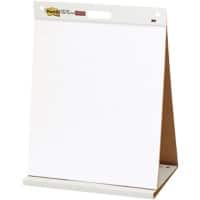 Post-it Super Sticky Flipoverblok Blanco Niet geperforeerd 50,8 x 58,4 cm Wit 20 Vellen 