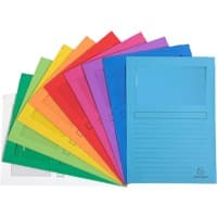 Exacompta Forever Sorteermap A4 Kleurenassortiment Manila 100% gerecycled 130 g/m² 100 Stuks