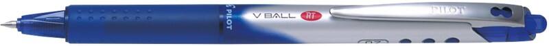 Pilot V-Ball RT Intrekbaar Rollerballpen Blauw 0,4 mm Medium Kegelvormig Navulbaar