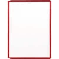 DURABLE Sherpa Zichtpaneel 10 Panelen A4 PP (polypropeen) Rood 5 Stuks