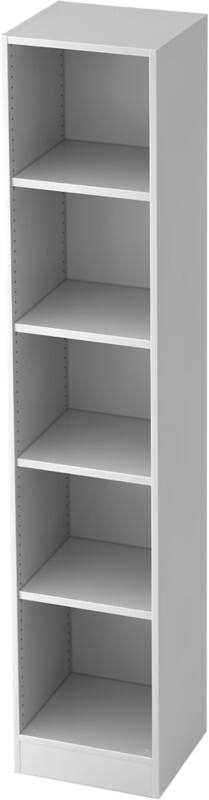 Hammerbacher Boekenkast 4 Planken 406 x 400 x 2.004 mm Wit