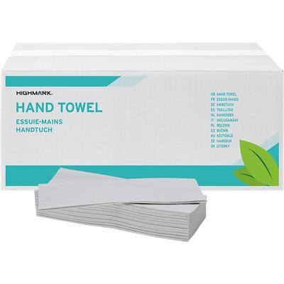 Niceday Professional Papieren handdoeken Z-vouw 2-laags Z-vouw Wit 20 Stuks à 156 Vellen