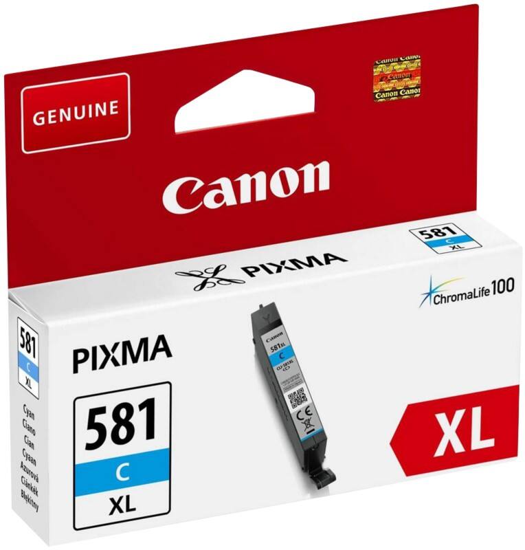 Canon CLI-581C XL Origineel Inktcartridge Cyaan
