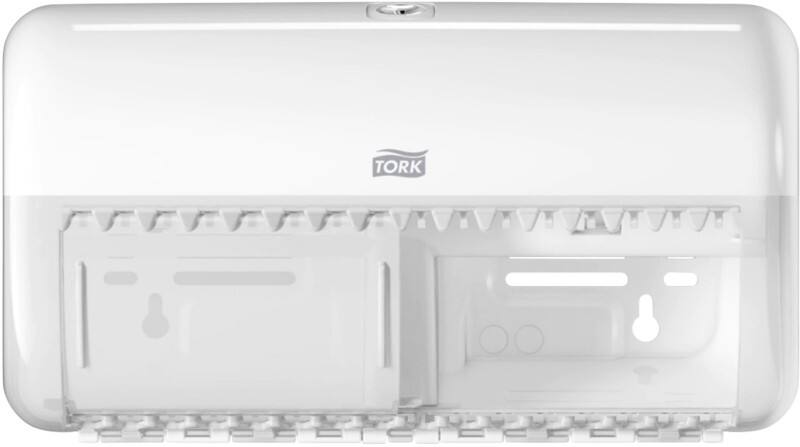 Tork Toiletpapier dispenser T4 Plastic Wit