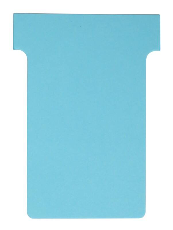 Nobo T-insteekkaarten Maat 3 Blauw 8 x 12 cm 100 Stuks
