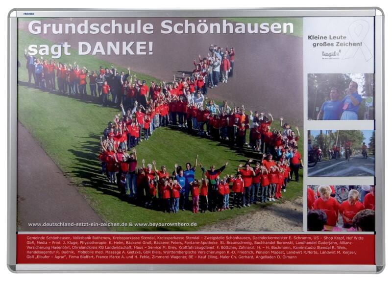 Franken A0 Kliklijst Zilver BS0803 84,1 (B) x 118,9 (H) cm