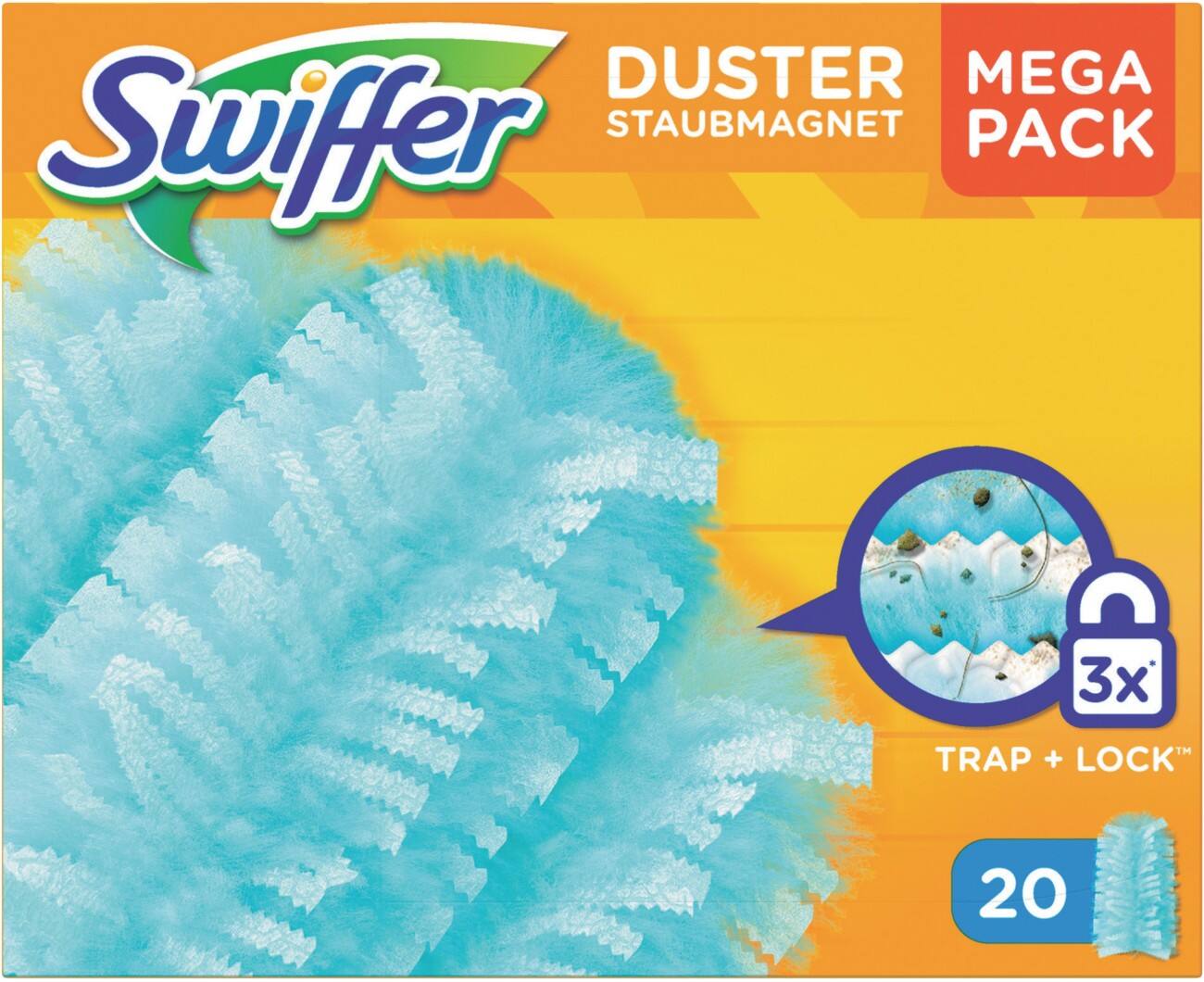 Swiffer Duster Stofdoekjes navulling 20 x 25 cm Blauw 20 Stuks