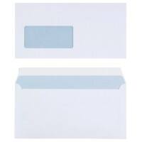 Office Depot Enveloppen Met Venster C6/5 229 (B) x 114 (H) mm Kleefstrip Wit 100 g/m² 500 Stuks