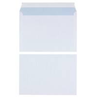Office Depot Enveloppen Zonder Venster C5 229 (B) x 162 (H) mm Kleefstrip Wit 100 g/m² 500 Stuks