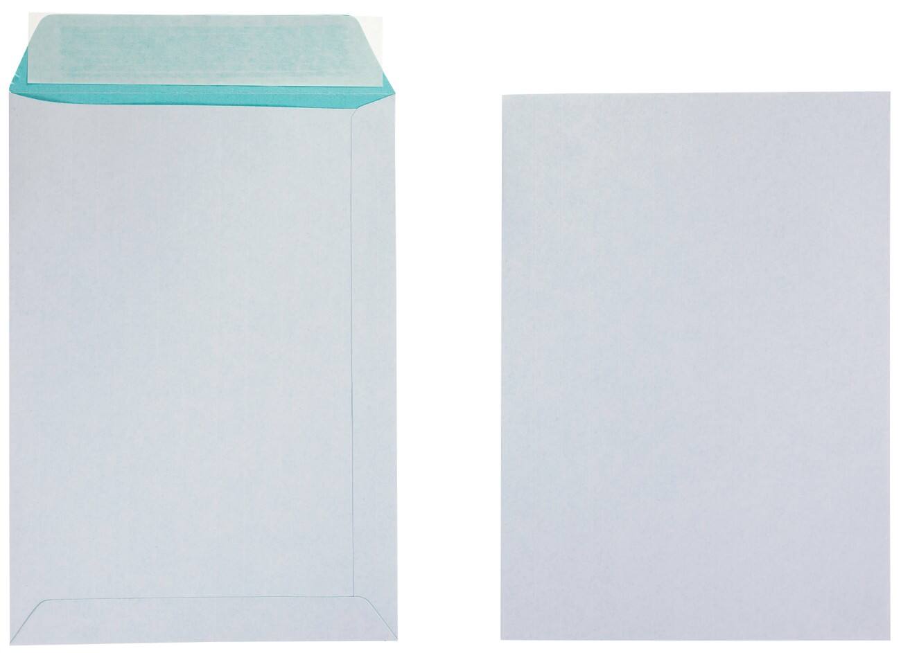 Office Depot Zak-enveloppen C5 135 g/m² Wit Zonder Venster Kleefstrip 100 Stuks