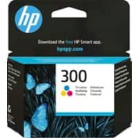HP 300 Origineel Inktcartridge CC643EE Cyaan, magenta, geel