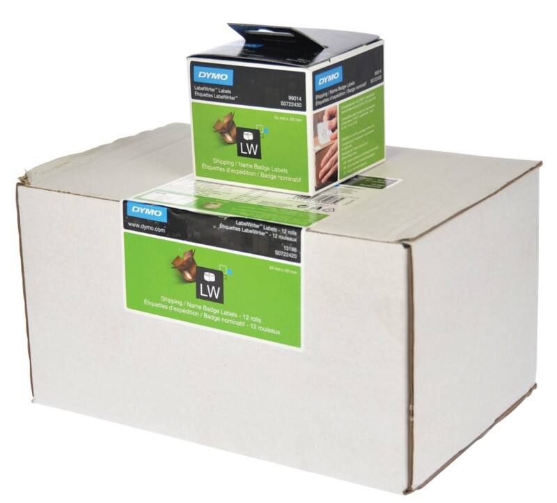 DYMO thermische etiketten Large speciaal wit 54 x 130 mm