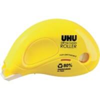 UHU Lijmroller Dry & Clean Niet permanent 0,65 cm 50520 Geel 8.5 m
