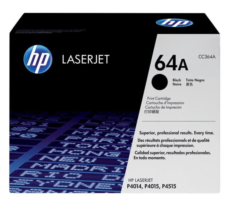 HP 64A originele tonercartridge CC364A zwart