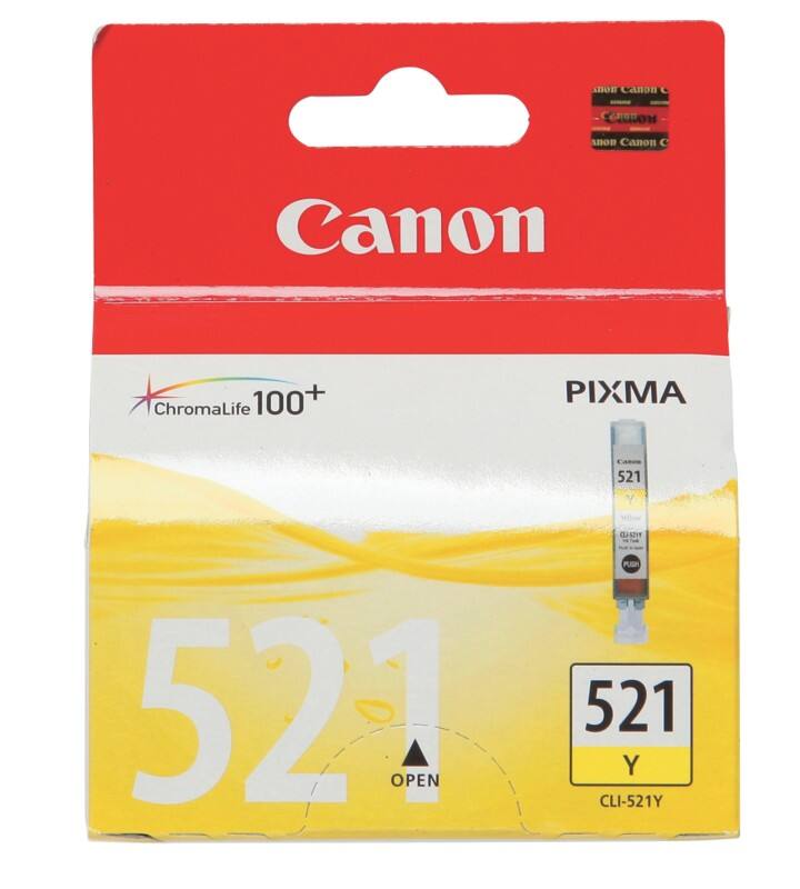 Canon CLI-521Y Origineel Inktcartridge Geel