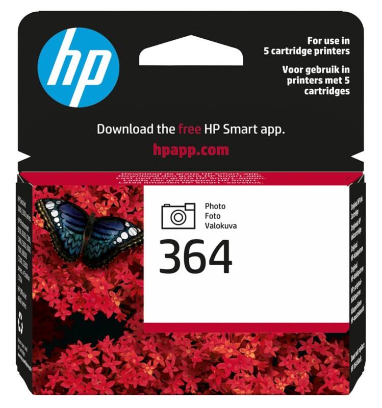 HP 364 Origineel Inktcartridge CB317EE Zwart
