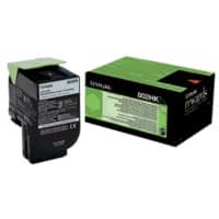 Lexmark Origineel Tonercartridge 80C2HK0 Zwart